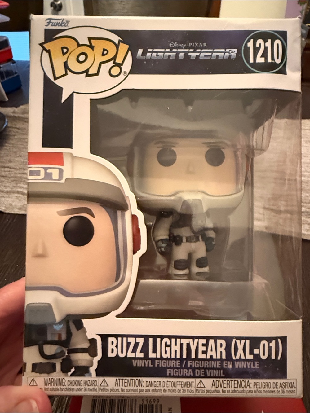 Funko Buzz Lightyear XL-01 Vinyl Figure - White, Gray & Black